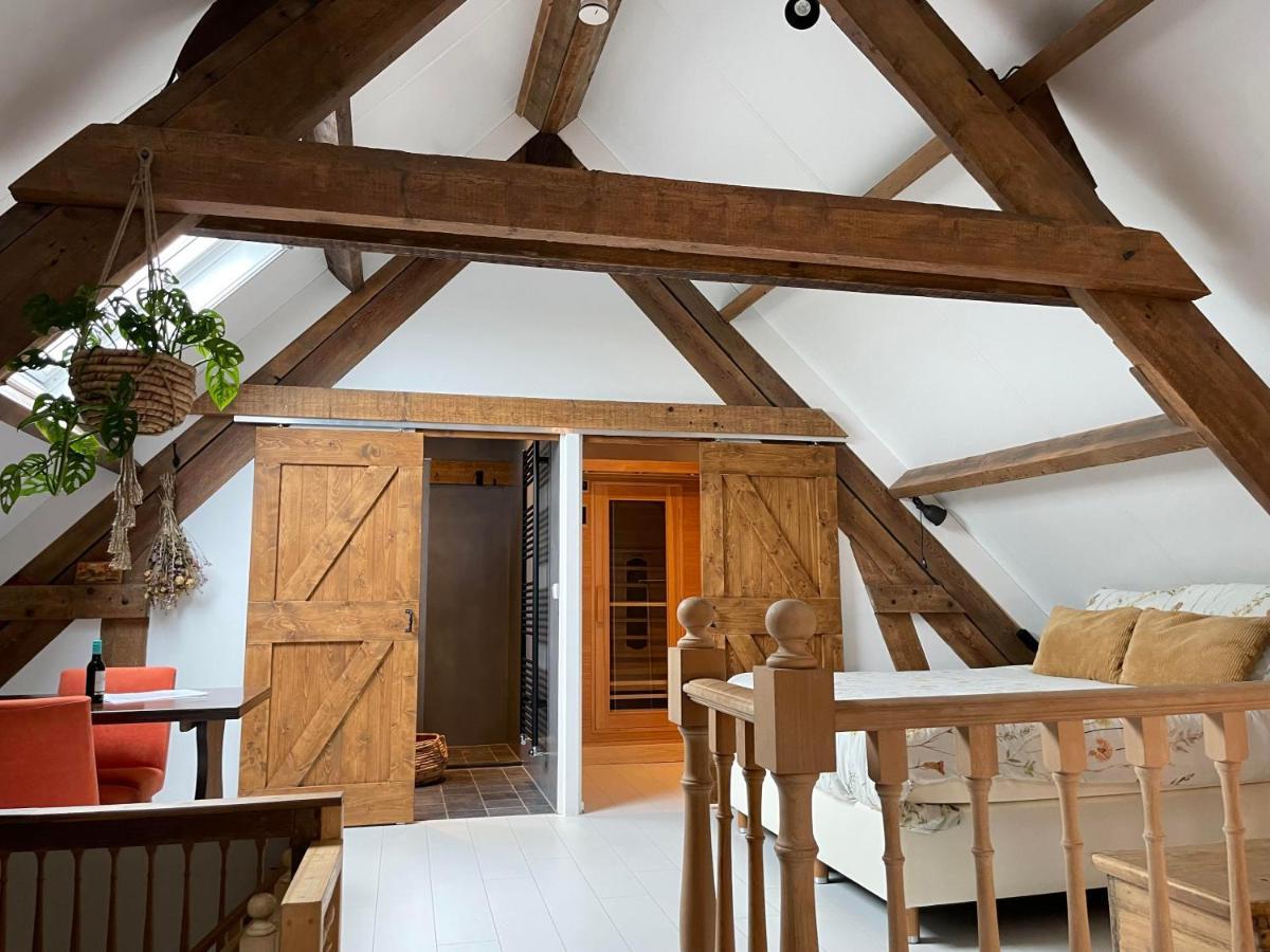B&B Droom In De Polder -De Salon- Luxe Appartement Met Prive-Sauna アルネマイデン エクステリア 写真